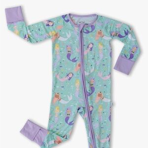Little sleepies mermaid pajamas